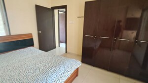 Bedroom in 3 BHK Apartment at Ashoka Park, Pimple Saudagar – for Rent