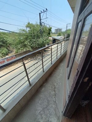 Balcony in 4 BHK Builder Floor at Rohini Sector 28 – for Rent