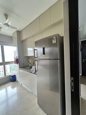 Kitchen in 2 BHK Apartment at Castle Rock, Powai – for Rent