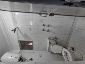 Bathroom in 1 BHK Apartment at Vasant Kunj – for Rent