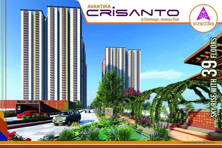 Exterior View, avantika-aswani 2 Bedroom 1355 Sq.Ft. Apartment In Chanda Nagar Hyderabad 10436228