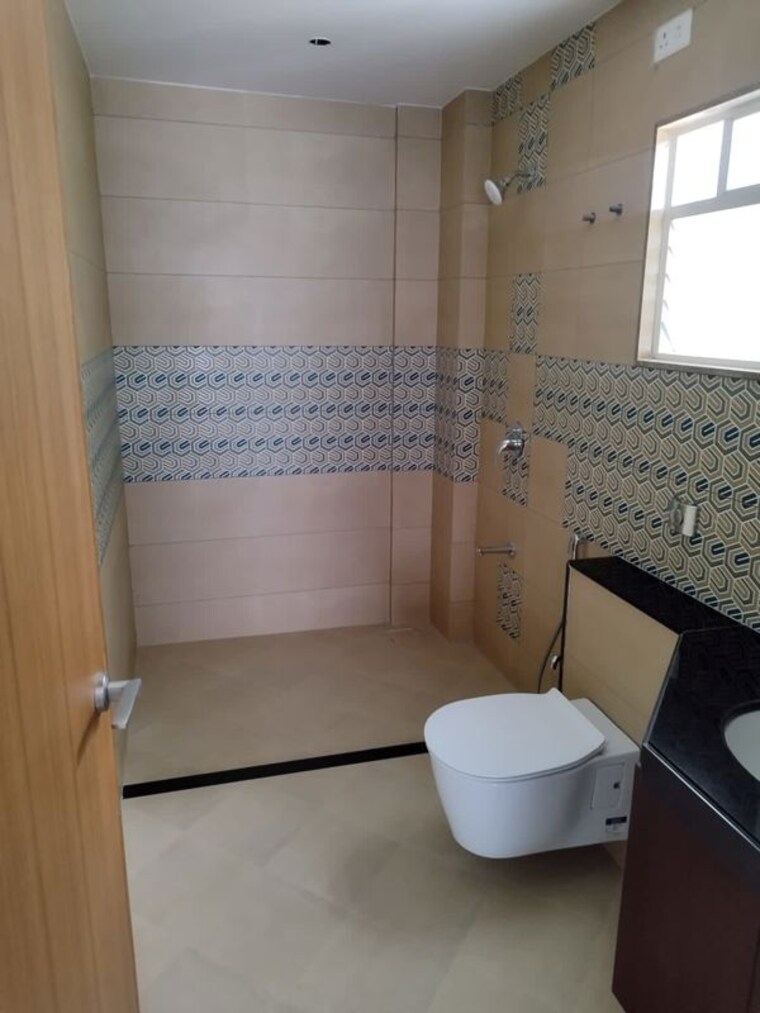 Bathroom, bhayli 3 Bedroom 1120 Sq.Ft. Apartment In Bhayli Vadodara 10436370