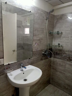 Bathroom in 2 BHK Apartment at Gaurs Siddhartham, Siddharth Vihar – for Rent