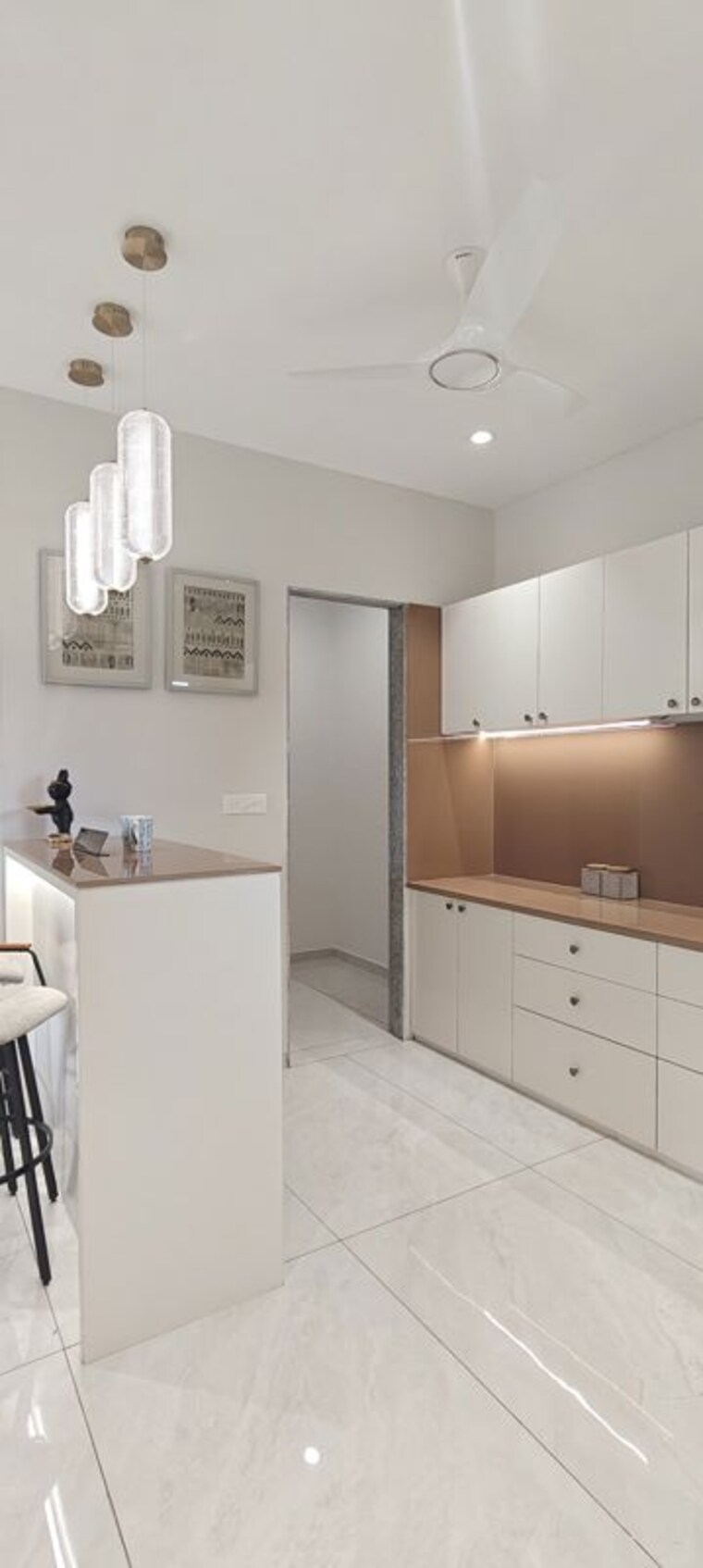 Kitchen, bhayli 3 Bedroom 1217 Sq.Ft. Apartment In Bhayli Vadodara 10436261