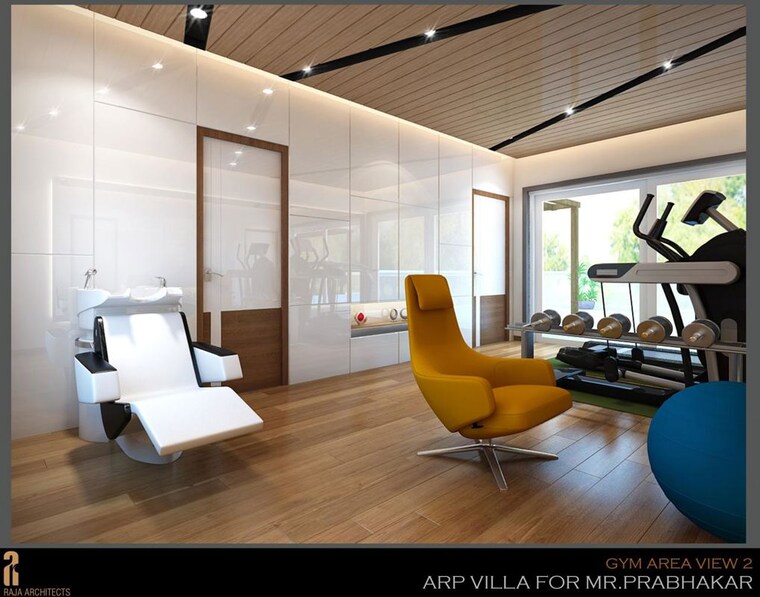 Gym, jubilee hills 6 Bedroom 595 Sq.Yd. Villa In Jubilee Hills Hyderabad 10436440