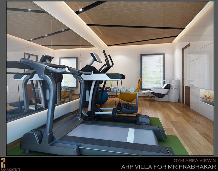 Gym, jubilee hills 6 Bedroom 595 Sq.Yd. Villa In Jubilee Hills Hyderabad 10436440