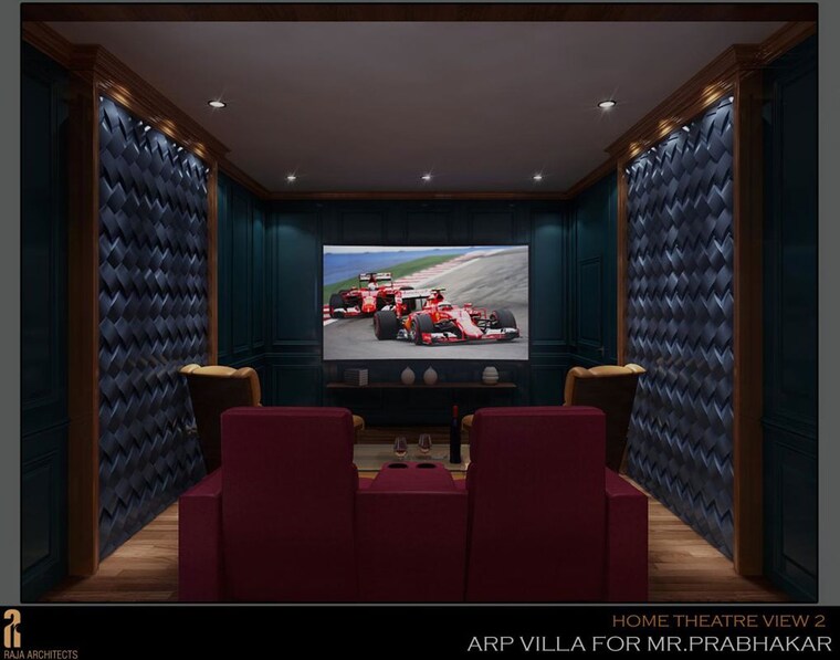 Tv Room, jubilee hills 6 Bedroom 595 Sq.Yd. Villa In Jubilee Hills Hyderabad 10436440