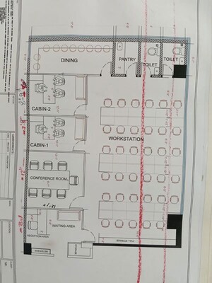 Floor Plan in  Office Space at Express Zone, Malad East – for Sale