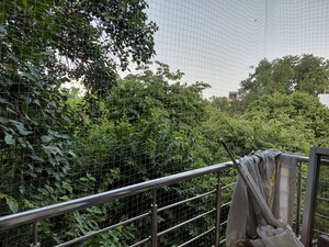 Balcony in 3 BHK Apartment at Vasant Kunj – for Rent