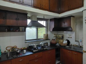 Kitchen in 3 BHK Apartment at Vasant Kunj – for Rent