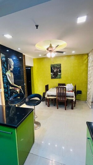 Living Room in 3 BHK Apartment at Amrapali Silicon City, Sector 76 – for Rent