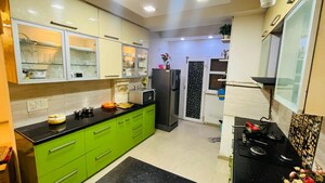 Kitchen in 3 BHK Apartment at Amrapali Silicon City, Sector 76 – for Rent