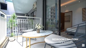 Balcony in 2 BHK Apartment at Godrej Nature Plus, Sohna Sector 33 – for Sale