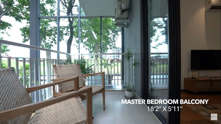 Balcony, godrej-nature-plus 2 Bedroom 1310 Sq.Ft. Apartment In Sohna Sector 33 Gurgaon 10430572