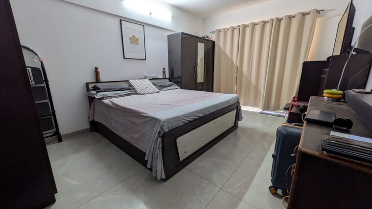 Bedroom, kolte-patil-tuscan-parkland 3 Bedroom 1650 Sq.Ft. Apartment In Kharadi Pune 10436548