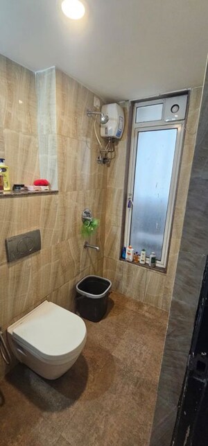 Bathroom in 1 BHK Apartment at Lodha Amara, Kolshet Road – for Rent