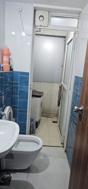 Bathroom in 1 BHK Apartment at Lodha Amara, Kolshet Road – for Rent