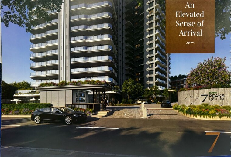 Exterior View, eldeco-7-peaks-residences 3 Bedroom 1850 Sq.Ft. Apartment In Omicron 1a Greater Noida Greater Noida 10436536