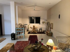 Living Room in 3 BHK Builder Floor at Panchsheel Enclave – for Rent