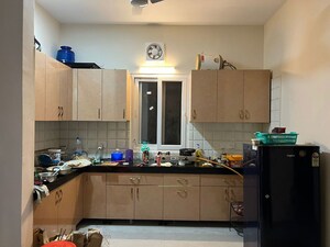 Kitchen in 3 BHK Builder Floor at Panchsheel Enclave – for Rent