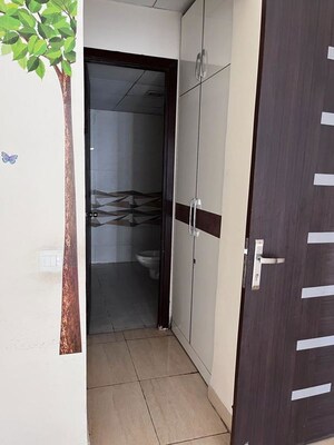 Building Lobby in 3.5 BHK Apartment at Gaur Sportswood, Sector 79 – for Rent
