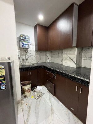 Kitchen in 2 BHK Builder Floor at Saket – for Rent