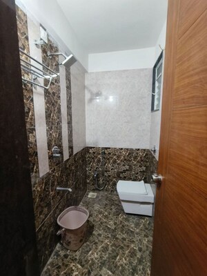 Bathroom in 3 BHK Apartment at Fortune Aura Blue, Punawale – for Rent