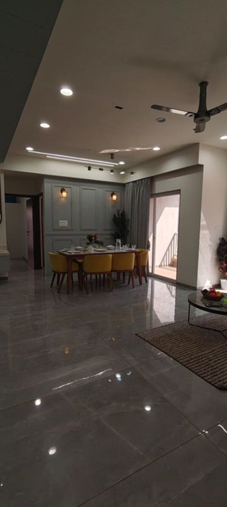 Living Room, aarna-48 3 Bedroom 1285 Sq.Ft. Apartment In Bhayli Vadodara 10436611
