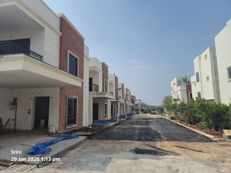 Exterior View, creative-west-winds 3 Bedroom 170 Sq.Yd. Villa In Bhanur Hyderabad 10436577