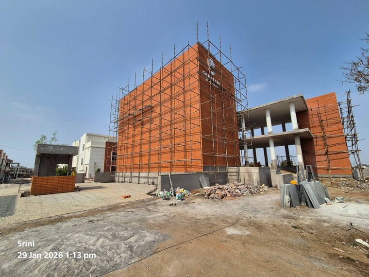 Exterior View, creative-west-winds 3 Bedroom 170 Sq.Yd. Villa In Bhanur Hyderabad 10436577