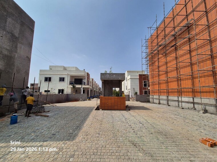 Exterior View, creative-west-winds 3 Bedroom 170 Sq.Yd. Villa In Bhanur Hyderabad 10436577