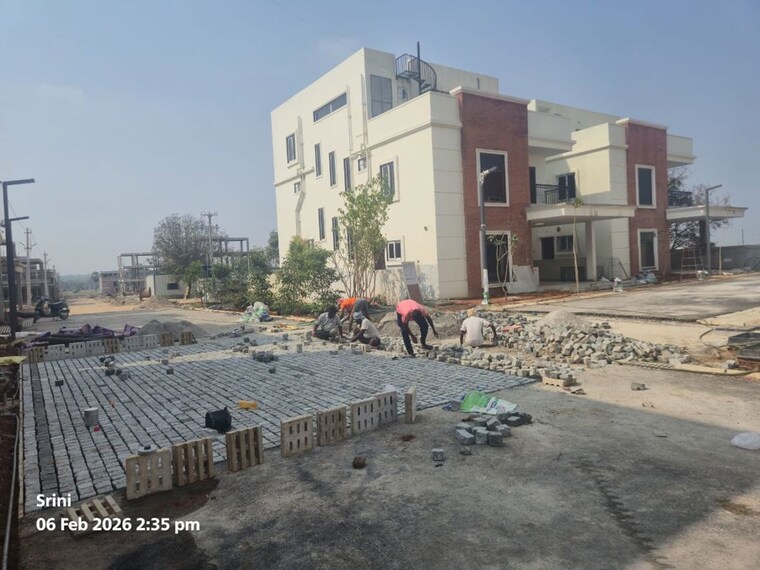Exterior View, creative-west-winds 3 Bedroom 170 Sq.Yd. Villa In Bhanur Hyderabad 10436577