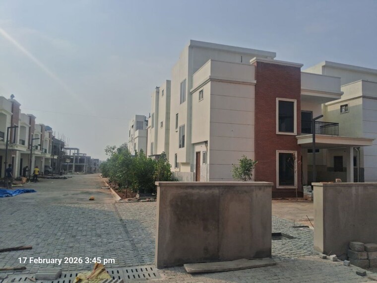 Exterior View, creative-west-winds 3 Bedroom 170 Sq.Yd. Villa In Bhanur Hyderabad 10436577