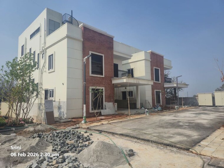 Exterior View, creative-west-winds 3 Bedroom 170 Sq.Yd. Villa In Bhanur Hyderabad 10436577