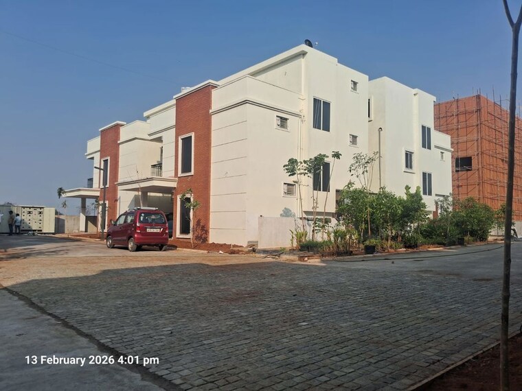 Exterior View, creative-west-winds 3 Bedroom 170 Sq.Yd. Villa In Bhanur Hyderabad 10436577