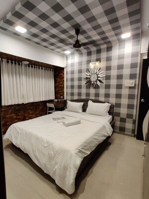 Bedroom in 3 BHK Apartment at Damji Shamji Shah Mahavir Classik, Powai – for Rent