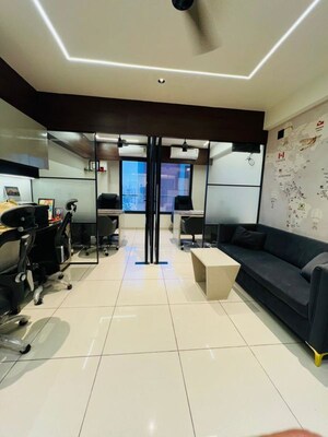 Team Area in  Office Space at Shivam Trade Center, Ambli – for Rent