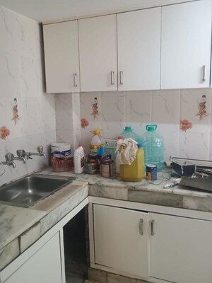 Kitchen in 2 BHK Builder Floor at East Of Kailash – for Rent