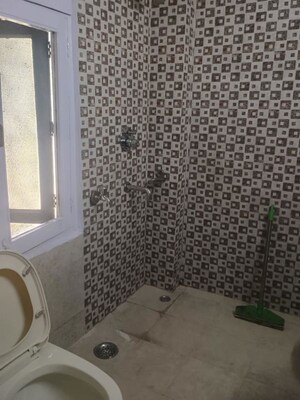 Bathroom in 2 BHK Builder Floor at East Of Kailash – for Rent