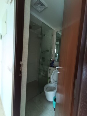 Bathroom in 1 BHK Apartment at Hiranandani Zen Maple, Powai – for Rent