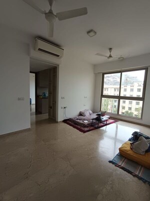 Living Room in 1 BHK Apartment at Hiranandani Zen Maple, Powai – for Rent