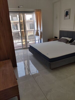 Bedroom in 3 BHK Apartment at Aarna 84, Bhayli – for Sale