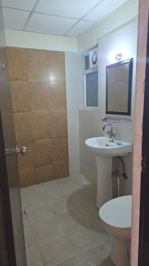 Bathroom in 2.5 BHK Apartment at Antriksh Golf View - II, Sector 78 – for Rent