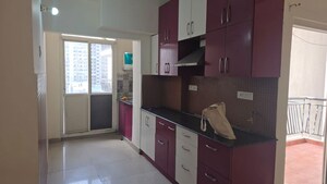 Kitchen in 2.5 BHK Apartment at Antriksh Golf View - II, Sector 78 – for Rent
