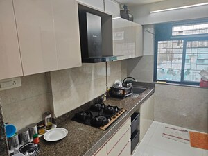 Kitchen in 3 BHK Apartment at Sunteck Gilbird, Andheri West – for Rent
