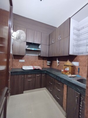 Kitchen in 2.5 BHK Builder Floor at Malviya Nagar – for Rent