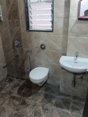 Bathroom in 2 BHK Apartment at Bhandari Greenfield Phase II, Hadapsar – for Rent
