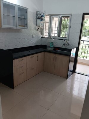 Kitchen in 2 BHK Apartment at Bhandari Greenfield Phase II, Hadapsar – for Rent