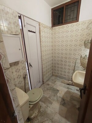 Bathroom in 3 BHK Builder Floor at Malviya Nagar – for Rent
