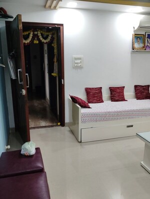 Living Room in 2 BHK Apartment at Fairmont Palazo, Santacruz East – for Rent